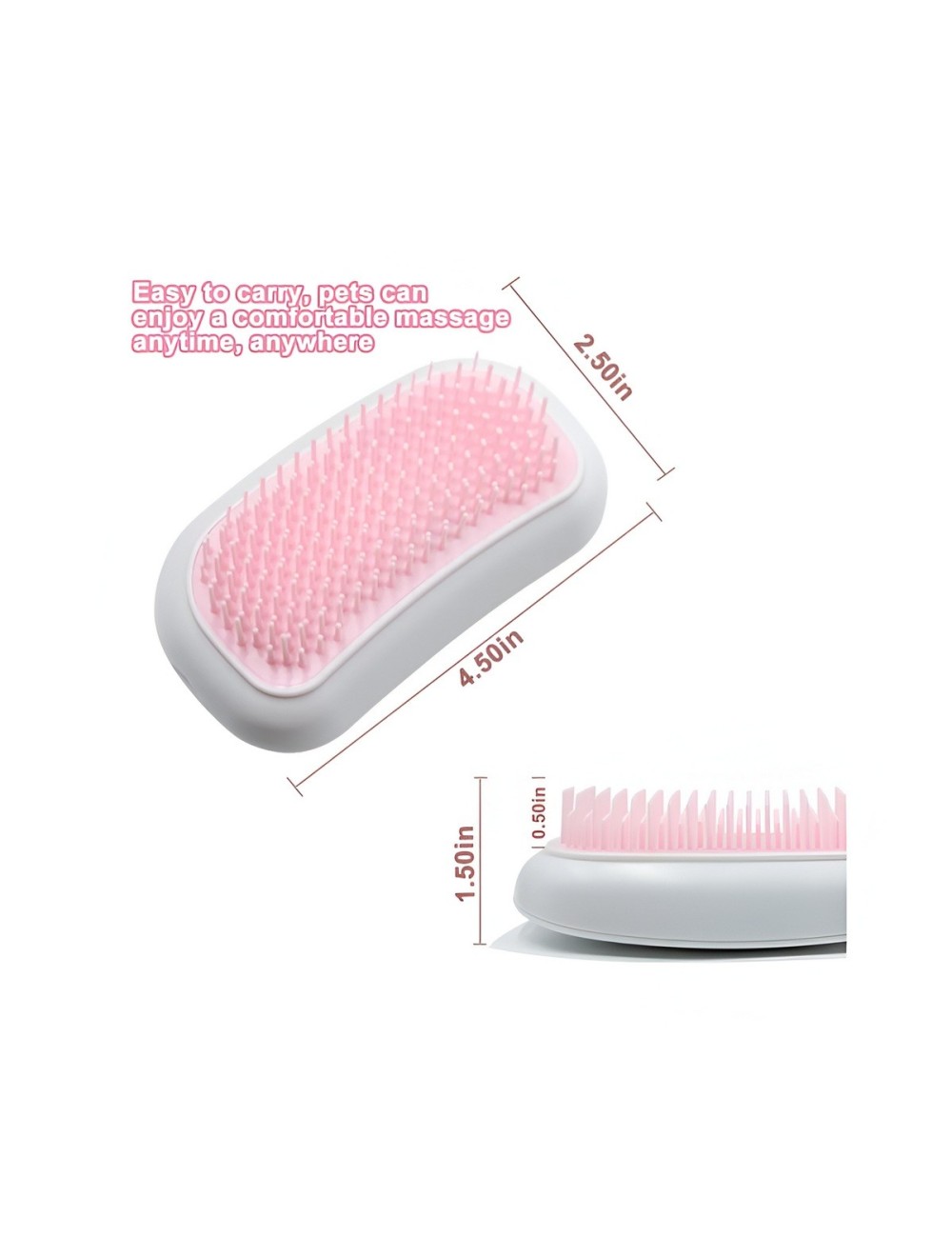 Cepillo Masajeador Electrico Cuero Cabelludo + Baterias