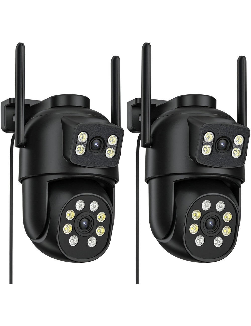 Camara 360 Grados Full Hd Vision Nocturna Wifi Deteccion
