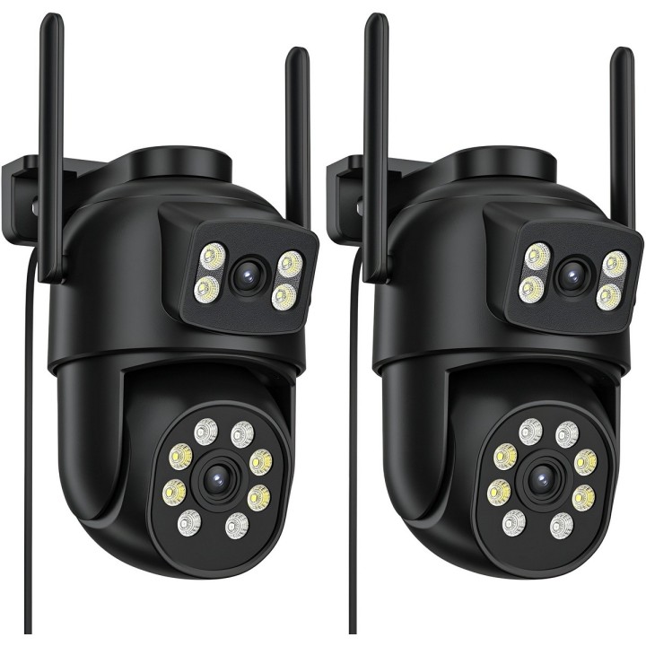 Camara 360 Grados Full Hd Vision Nocturna Wifi Deteccion