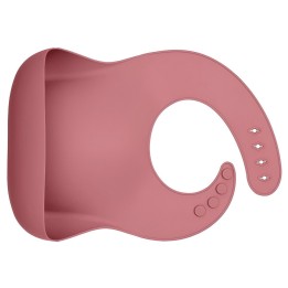 Baberos Para Bebe En Silicona Fácil Lavado Portable Unisex