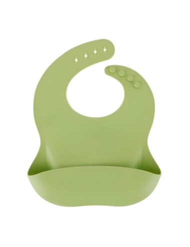 Baberos Para Bebe En Silicona Fácil Lavado Portable Unisex