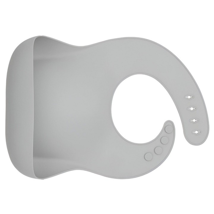 Baberos Para Bebe En Silicona Fácil Lavado Portable Unisex