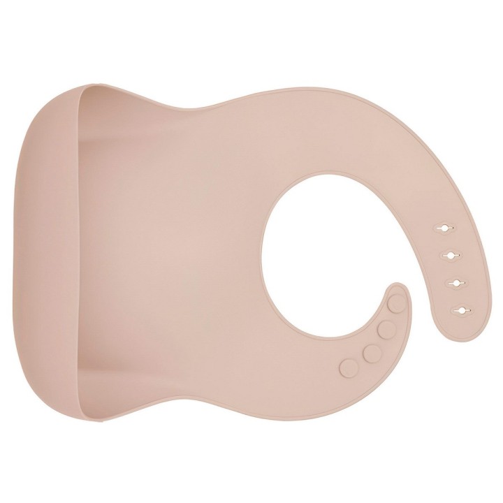 Baberos Para Bebe En Silicona Fácil Lavado Portable Unisex