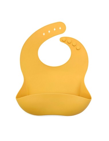Baberos Para Bebe En Silicona Fácil Lavado Portable Unisex