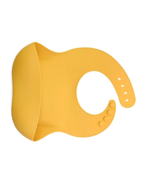 Baberos Para Bebe En Silicona Fácil Lavado Portable Unisex