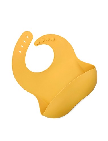 Baberos Para Bebe En Silicona Fácil Lavado Portable Unisex