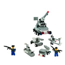 Vehiculos Militares Tanque Avion Barco Camion Figura Armable