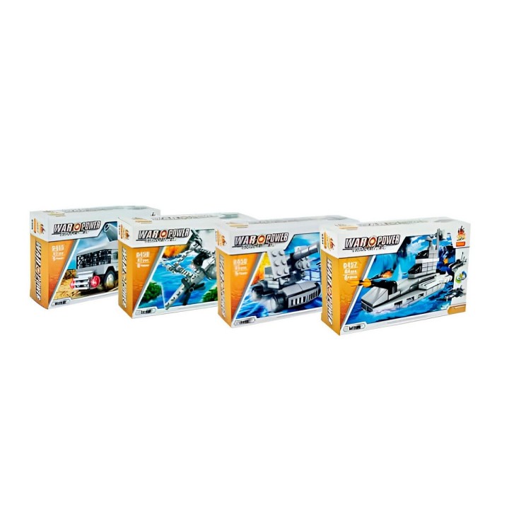 Vehiculos Militares Tanque Avion Barco Camion Figura Armable