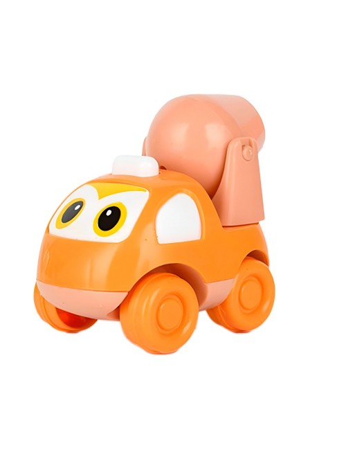 Vehiculo Construcccion Camiones Coleccionables X 4 Unidades
