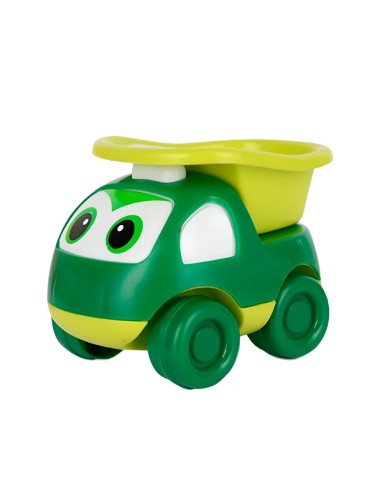Vehiculo Construcccion Camiones Coleccionables X 4 Unidades