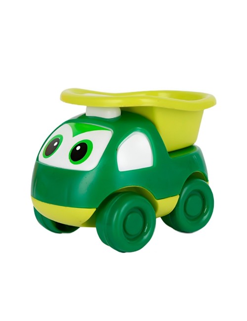 Vehiculo Construcccion Camiones Coleccionables X 4 Unidades