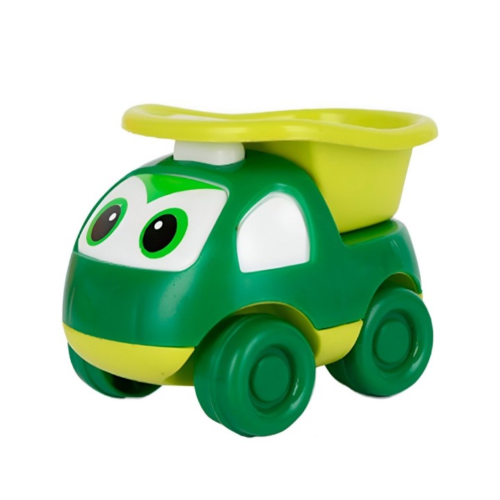Vehiculo Construcccion Camiones Coleccionables X 4 Unidades