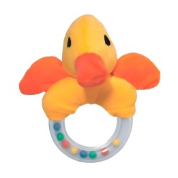 Sonajero Pato Peluche Felpa Juguete Bebes Interactivo
