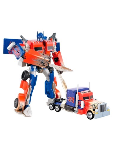 Optimus Prime Carro Transformer Coleccionable Transformable
