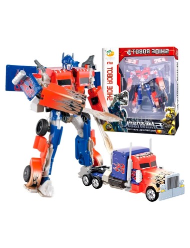 Optimus Prime Carro Transformer Coleccionable Transformable