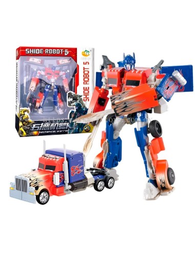 Optimus Prime Carro Transformer Coleccionable Transformable