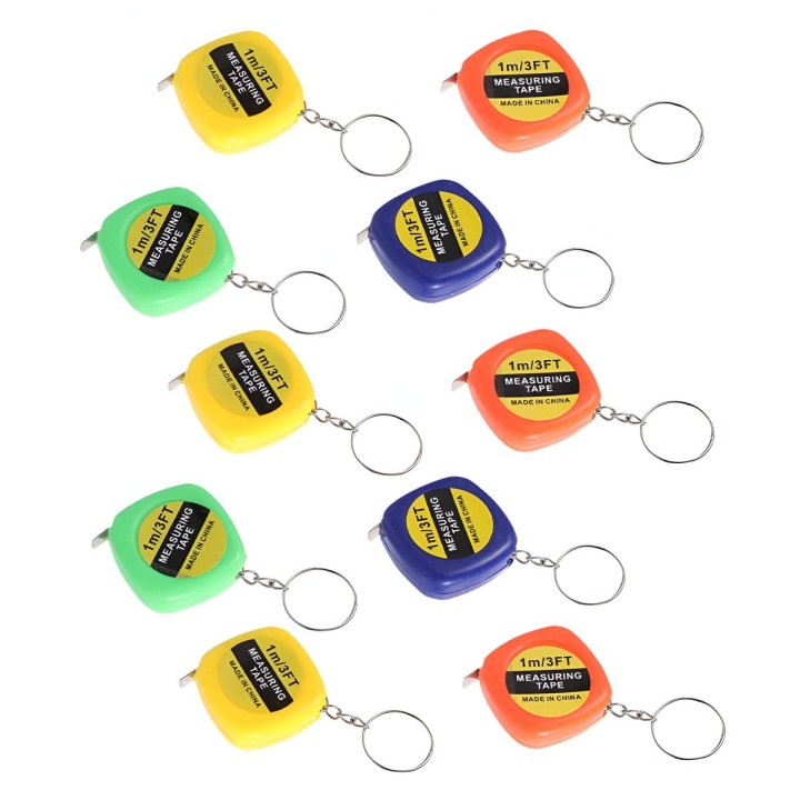 Metro Llavero Multicolor Para Regalos Fiestas X 12 Unidades