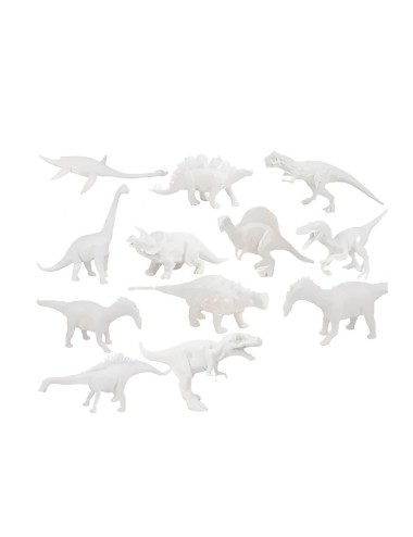 Juguete Figura Dinosaurios Jurassic Para Pintar Didáctico