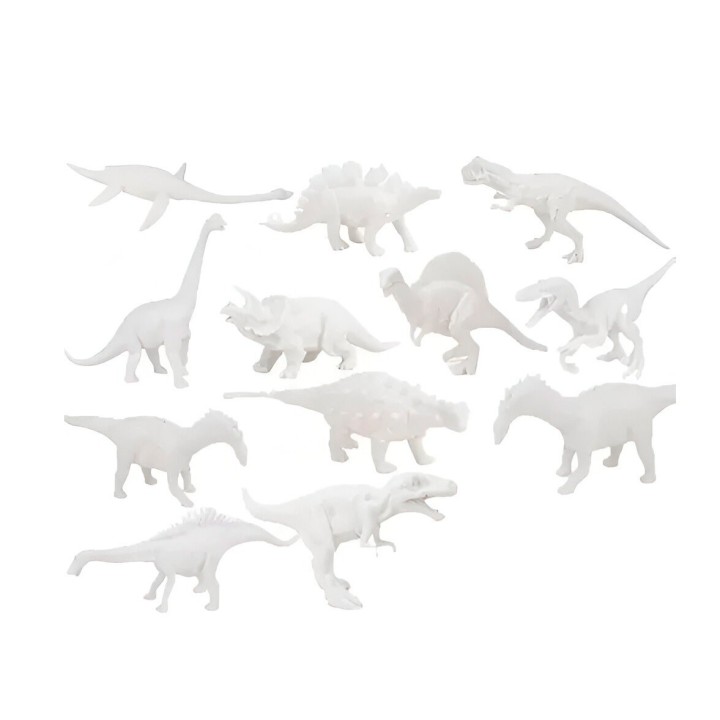 Juguete Figura Dinosaurios Jurassic Para Pintar Didáctico