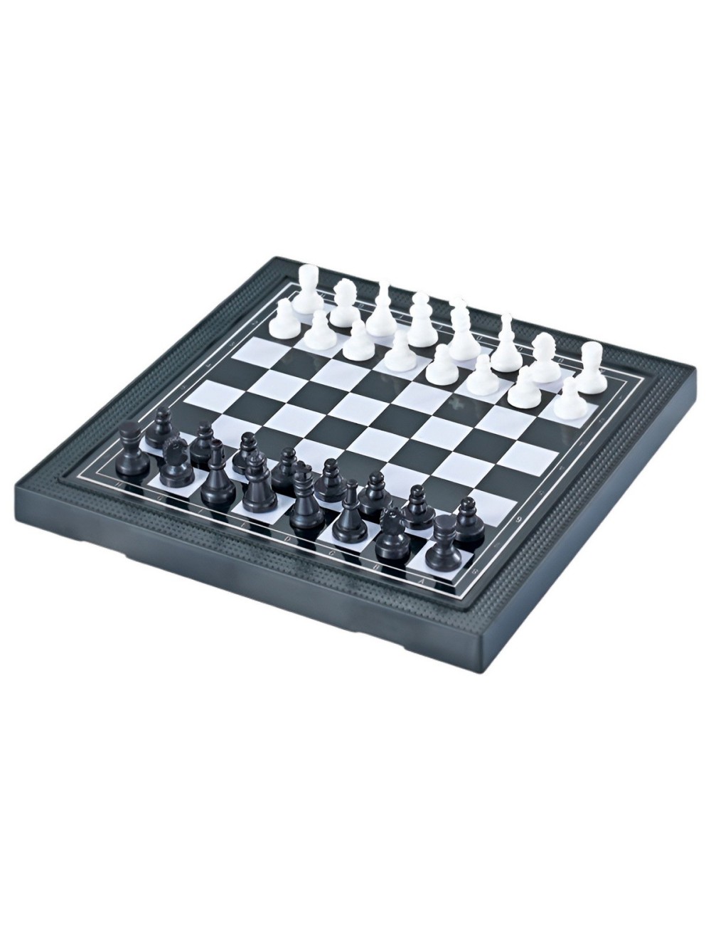 Juego De Mesa 3 En 1 Ajedrez, Escalera, Parchis Portatil