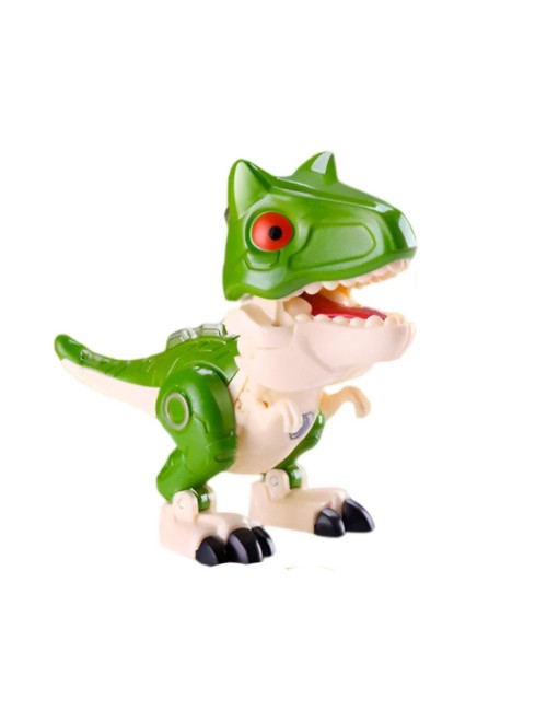 Dinosaurio Rex Transformable En Robot Coleccion X 6 Unidades