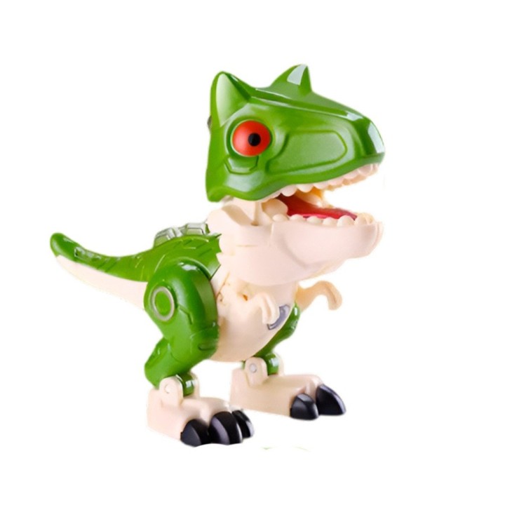 Dinosaurio Rex Transformable En Robot Coleccion X 6 Unidades