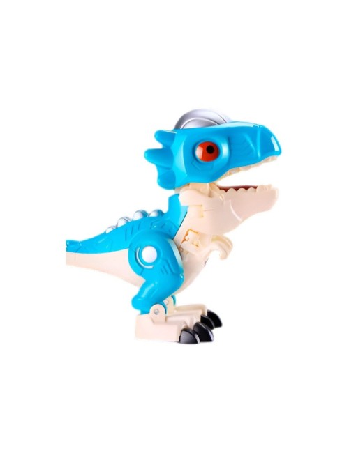 Dinosaurio Rex Transformable En Robot Coleccion X 6 Unidades