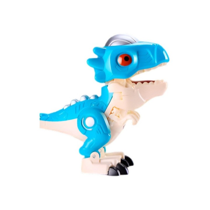 Dinosaurio Rex Transformable En Robot Coleccion X 6 Unidades