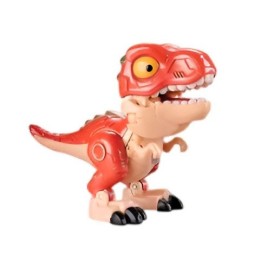 Dinosaurio Rex Transformable En Robot Coleccion X 6 Unidades
