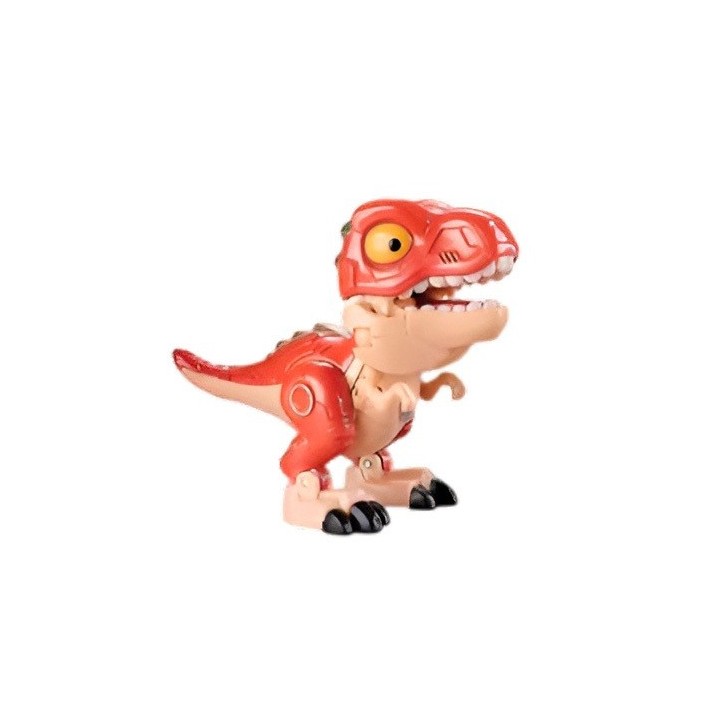 Dinosaurio Rex Transformable En Robot Coleccion X 6 Unidades