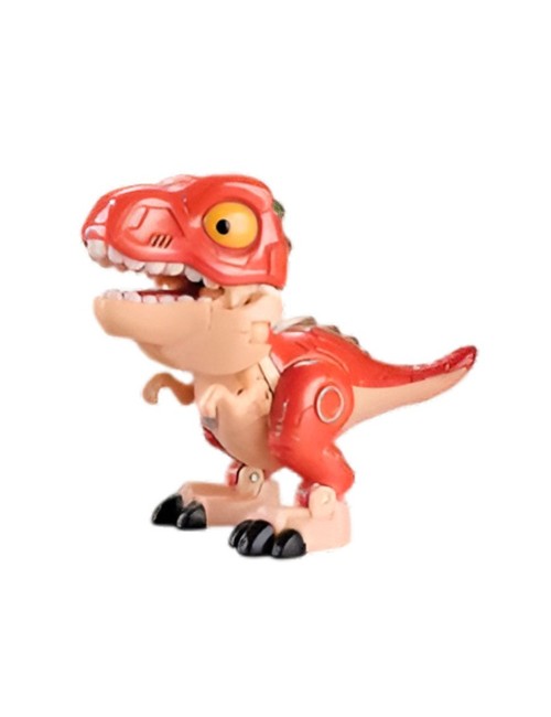 Dinosaurio Rex Transformable En Robot Coleccion X 6 Unidades