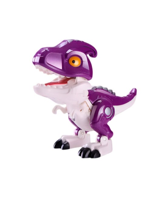 Dinosaurio Rex Transformable En Robot Coleccion X 6 Unidades