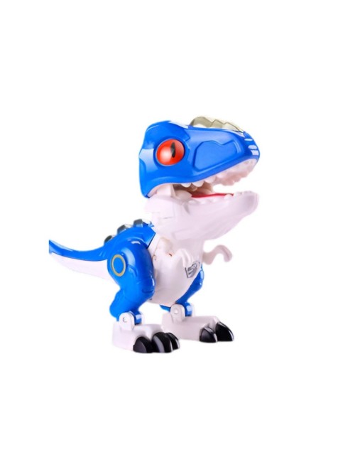 Dinosaurio Rex Transformable En Robot Coleccion X 6 Unidades