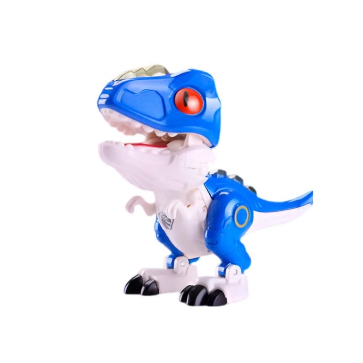 Dinosaurio Rex Transformable En Robot Coleccion X 6 Unidades
