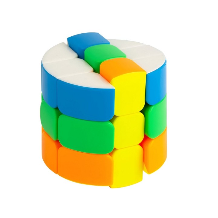 Cubo Soma Mágico Rubik 6 Cilindrico Colores Juguete Niños
