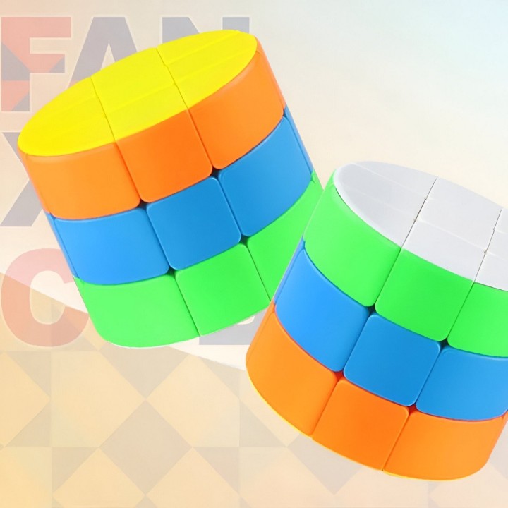 Cubo Soma Mágico Rubik 6 Cilindrico Colores Juguete Niños