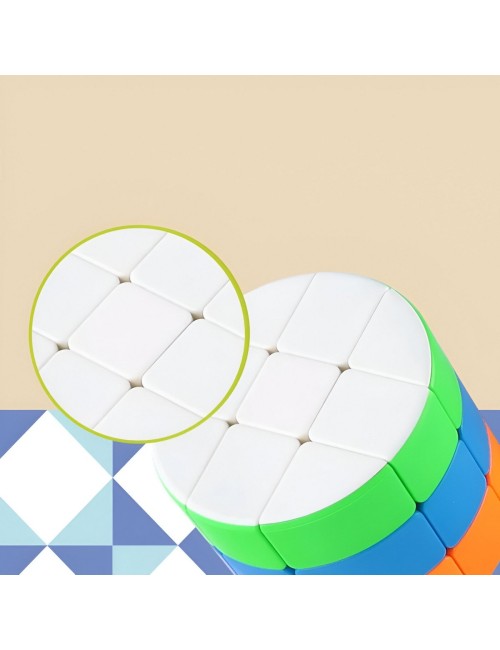 Cubo Soma Mágico Rubik 6 Cilindrico Colores Juguete Niños