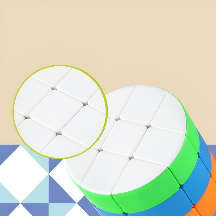 Cubo Soma Mágico Rubik 6 Cilindrico Colores Juguete Niños