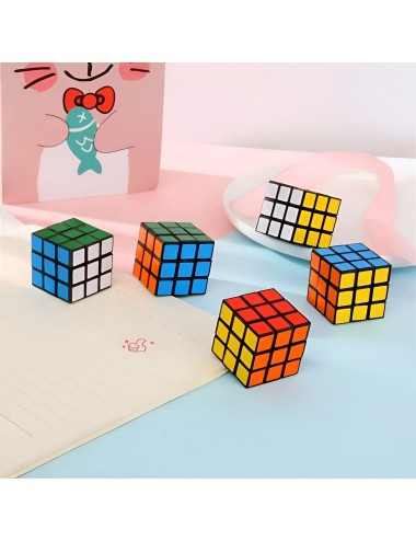 Cubo Multicolor Para Regalos Fiestas Juguete X 12 Unidades