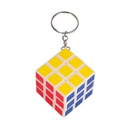 Cubo Llavero Multicolor Para Regalos X 12 Unidades