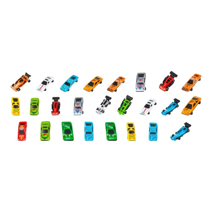 Carro Deportivo Carrera Coleccionable Metalico X 24 Unidades