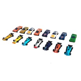 Carro Deportivo Carrera Coleccionable Metalico X 15 Unidades