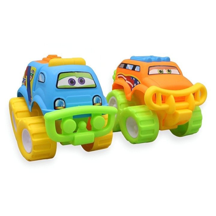 Camion Carros De Construccion Multicolor Juguete Niño X 4 Un