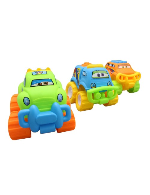 Camion Carros De Construccion Multicolor Juguete Niño X 4 Un