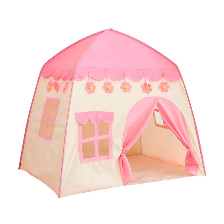 Carpa Camping Set Campamento Niña Casa Flores Niña Diversion