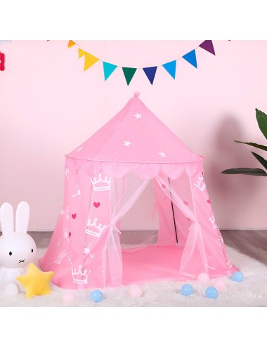 Carpa Camping Set Campamento Niña Castillo Princesa Corona