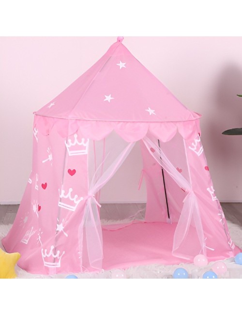 Carpa Camping Set Campamento Niña Castillo Princesa Corona