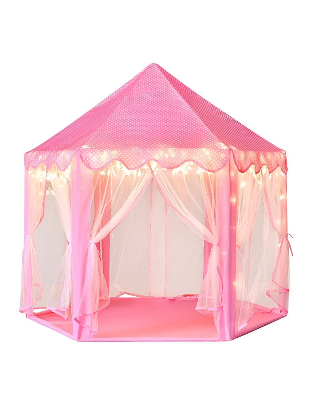 Carpa Camping Set Campamento Niña Diversion Con 6 Entradas