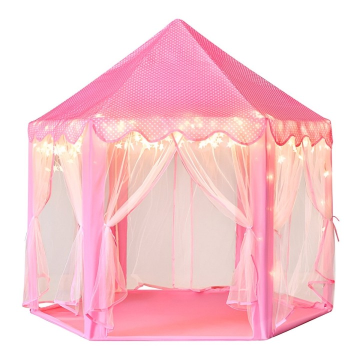 Carpa Camping Set Campamento Niña Diversion Con 6 Entradas