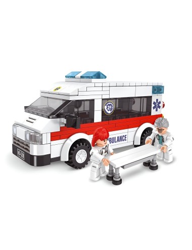 Carro Ambulancia Paramedicos City Armable Armatodo Niños